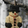 Big Snow Man BirdSeed Treat
