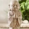 Praying Buddha Garden Statue