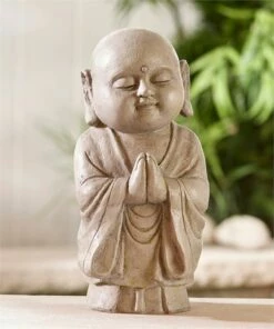 Praying Buddha Garden Statue