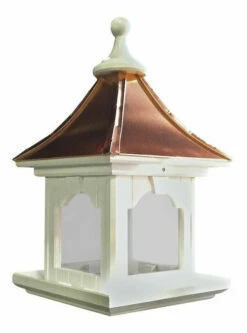 Copper Roof Bird Feeder With Large Capacity - Hanging 5 Copper Roof Bird Feeder With Large Capacity - Hanging -US Poultry Sales Store RWLCH S12 55f6ebad a3ee 41b5 8b0c 4daa06095582