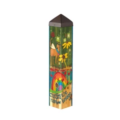 20" Vinyl Art Poles - 7 Designs 27 20" Vinyl Art Poles - 7 Designs -US Poultry Sales Store Rainbow Bridge Dog Art Pole