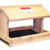 Fly-Thru Bird Feeder With Removable Tray