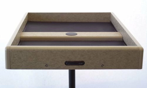 Large Recycled Seed Catcher Platform Pole-Mount 1 Large Recycled Seed Catcher Platform Pole-Mount