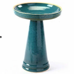 Simple Elegance Pedestal Bird Bath- 4 Colors -US Poultry Sales Store Simple Elegance Tall Birdbath Turquoise