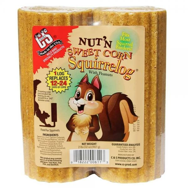Sweet Corn Squirrel Logs 2 Sweet Corn Squirrel Logs - Image 2