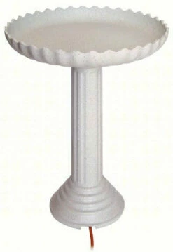 Heated Pedestal Bird Bath