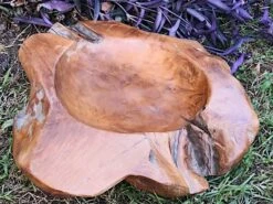 Decorative Teak Wood Bowls -US Poultry Sales Store Teak Bowl D