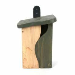 Natural Entry Wood Birdhouse 4 Natural Entry Wood Birdhouse -US Poultry Sales Store Unique Curve Wood Birdhouse