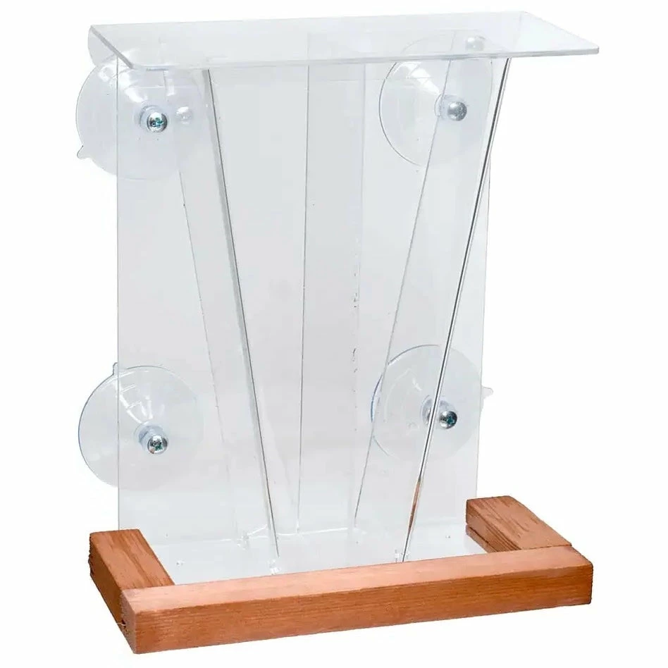 Window Bird Feeder-Double Seed Bins 2 Window Bird Feeder-Double Seed Bins - Image 2