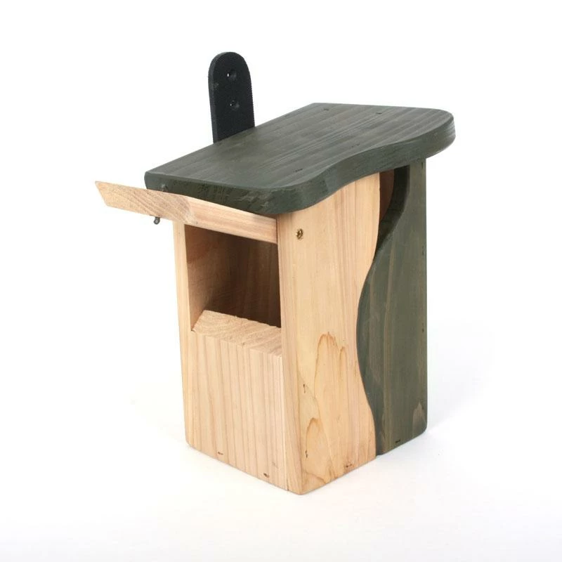 Natural Entry Wood Birdhouse 3 Natural Entry Wood Birdhouse - Image 3