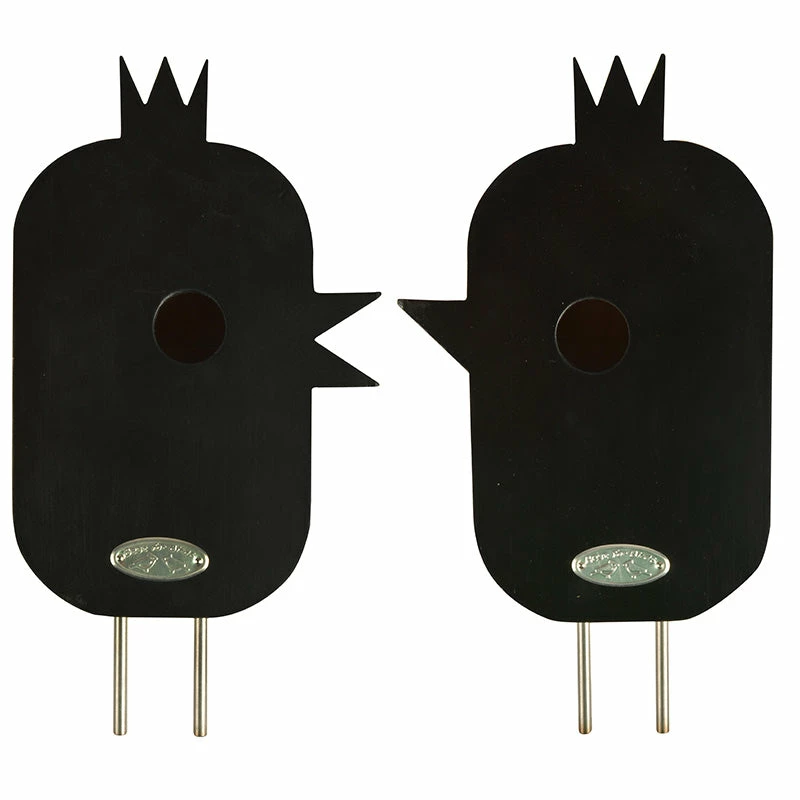 ESSCHERT DESIGN Birdies Wren Birdhouse Set 2 ESSCHERT DESIGN Birdies Wren Birdhouse Set - Image 2