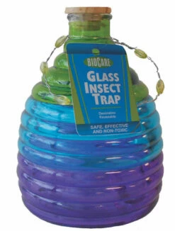 Yellow Jacket Glass Trap With 3 Lures