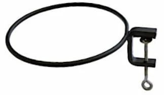 Clamp-On Deck Bracket For Bird Baths & Feeders 1 Clamp-On Deck Bracket For Bird Baths & Feeders