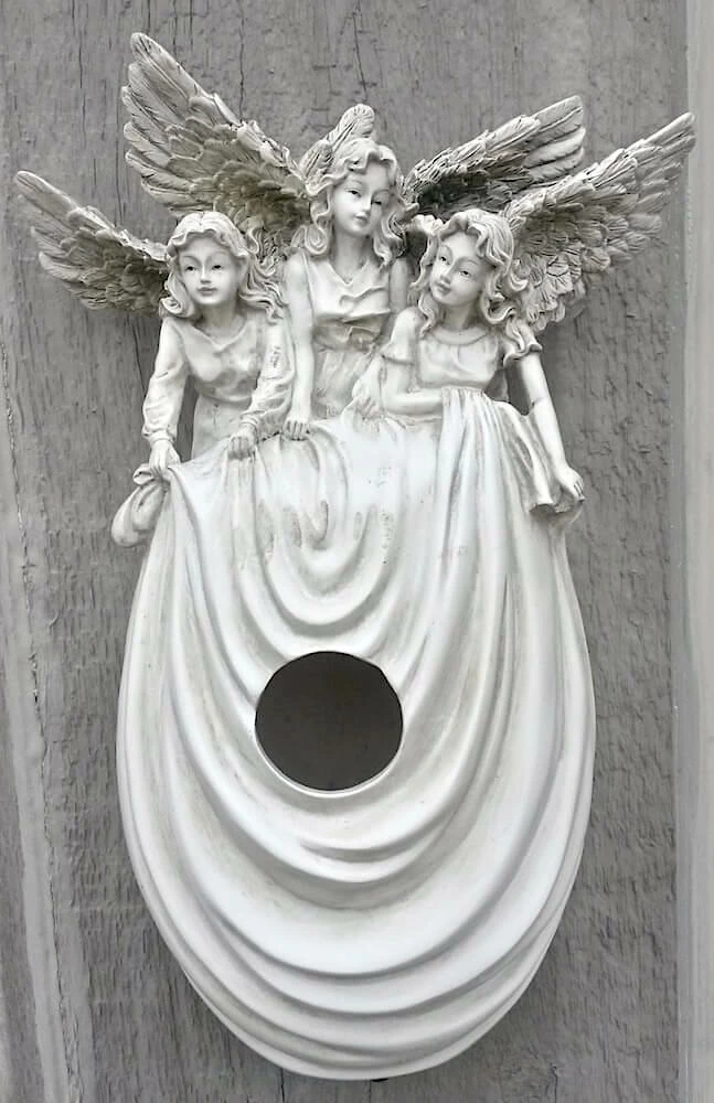 Angels Over Me Birdhouse 1 Angels Over Me Birdhouse