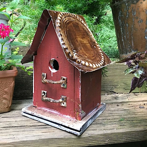 Barn Wood & Tin Rustic Birdhouses 15 Barn Wood & Tin Rustic Birdhouses - Image 15