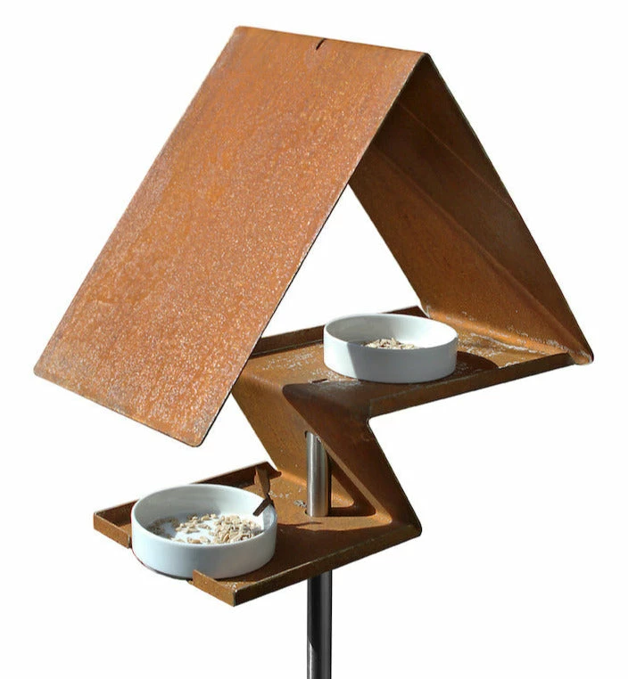 Bauhaus Bird Bath/Bird Feeder-VT4 2 Bauhaus Bird Bath/Bird Feeder-VT4 - Image 2