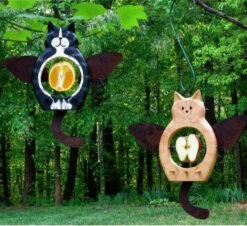 Angel Cats Fruit & Suet Feeder With Suet
