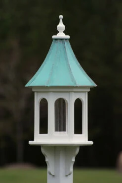Copper Roof Gazebo Bird Feeder Slope- 36x14