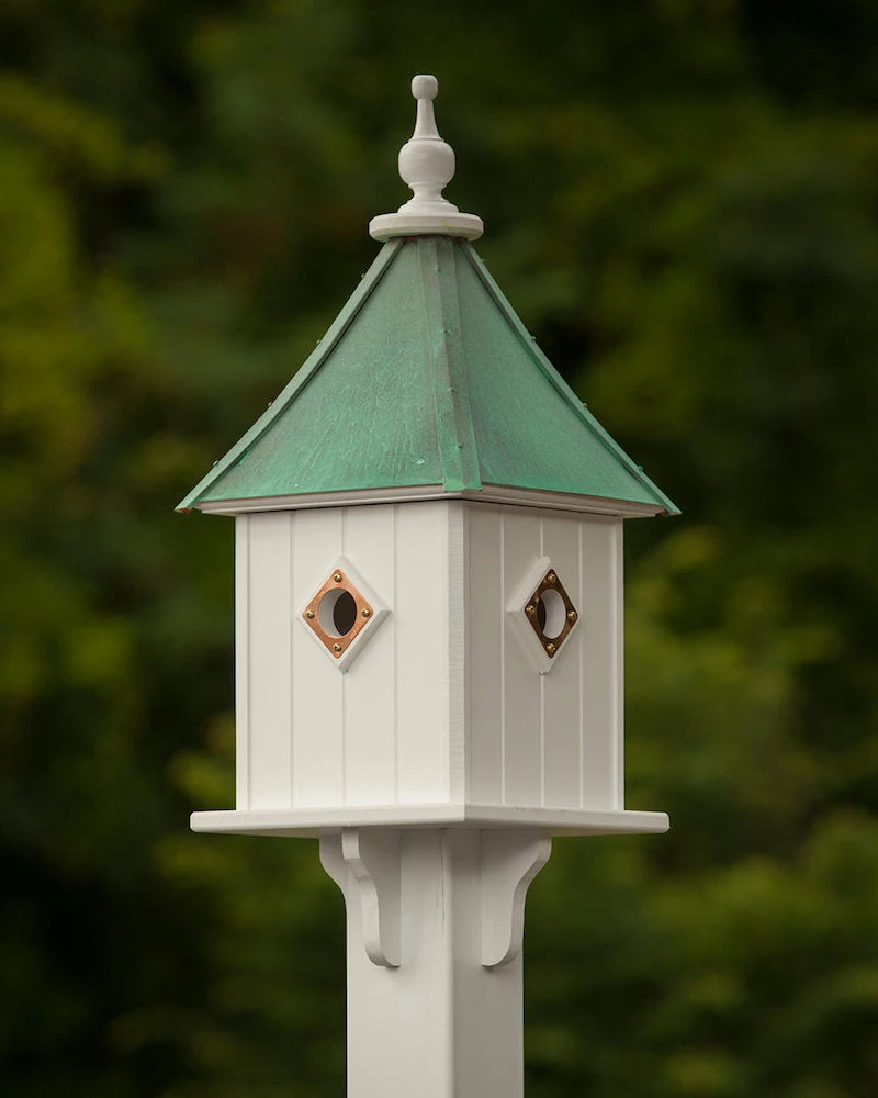 Copper Roof Birdhouse 28x10- 4 Portals 2 Copper Roof Birdhouse 28x10- 4 Portals - Image 2