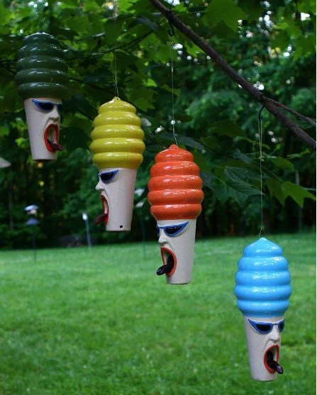 Hot Lips Hilda Stoneware Bird Feeder 1 Hot Lips Hilda Stoneware Bird Feeder