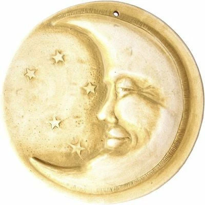 Moon Face Garden Plaque 1 Moon Face Garden Plaque