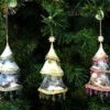 Vintage Kinkade Ornaments Set/3