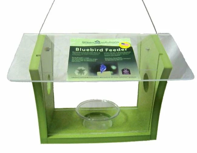 Recycled Fly-In Bluebird Feeder 2 Recycled Fly-In Bluebird Feeder - Image 2