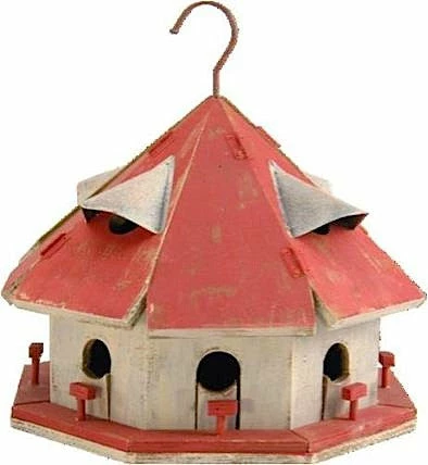 Red Roof Motel Birdhouse 1 Red Roof Motel Birdhouse