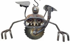 Scuba Frog Garden Sculpture