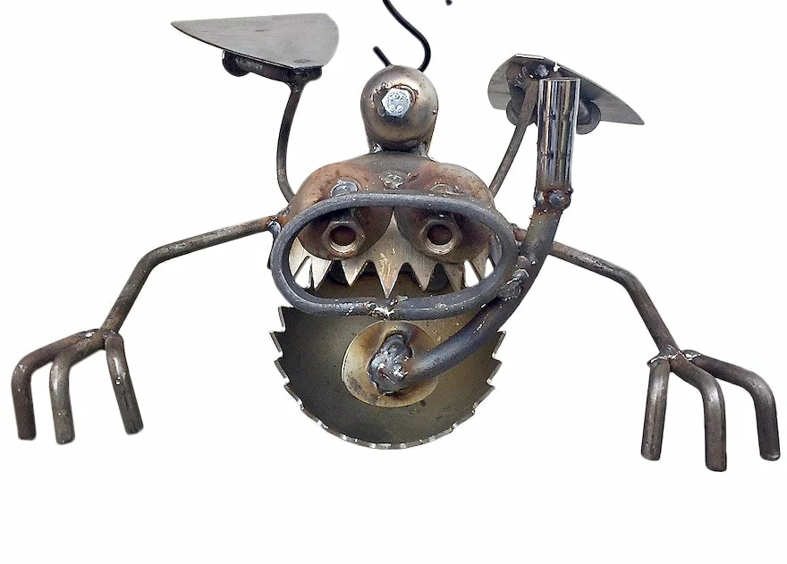 Scuba Frog Garden Sculpture 1 Scuba Frog Garden Sculpture