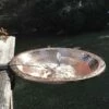Solar Bubbler Copper Bird Bath W/ Hanger