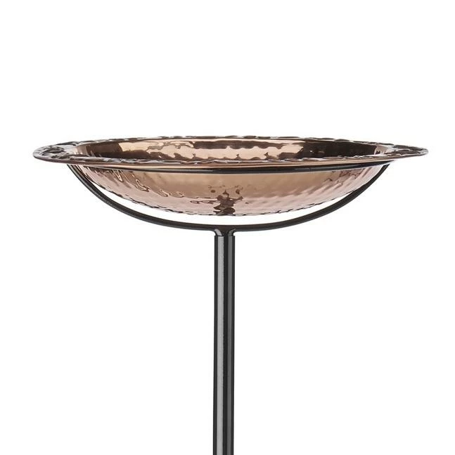 Solid Copper Staked Bird Bath- 2 Sizes 2 Solid Copper Staked Bird Bath- 2 Sizes - Image 2