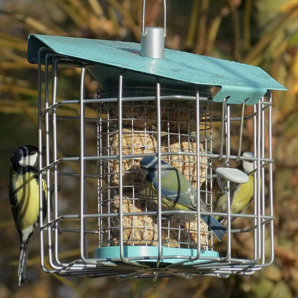 Nuttery Caged Suet Feeder 2 Nuttery Caged Suet Feeder - Image 2