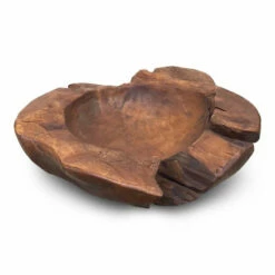 Natural Teak Root Bowls- 2 Sizes 20 Natural Teak Root Bowls- 2 Sizes -US Poultry Sales Store teak wood bowl 3