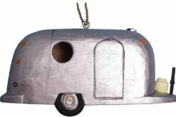 Airstream Flyer Silver Trailer Birdhouse