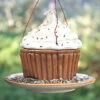 Ceramic Cupcake Bird Feeder
