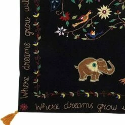 Where Dreams Grow... Tapestry 5 Where Dreams Grow... Tapestry -US Poultry Sales Store wall hanging detail