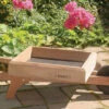 Wheelbarrow Ground Bird Feeder