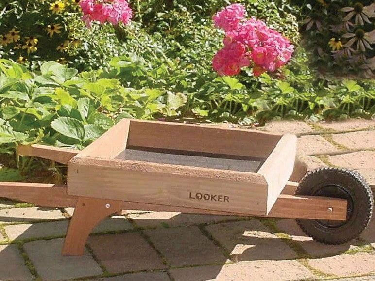 Wheelbarrow Ground Bird Feeder 1 Wheelbarrow Ground Bird Feeder