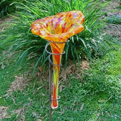 Tall Glass Butterfly Feeder & Bath 4 Tall Glass Butterfly Feeder & Bath - Image 4